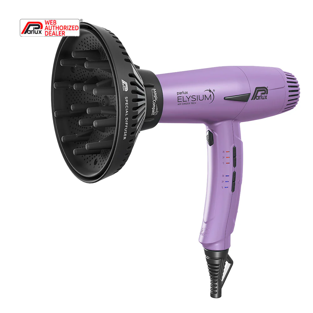 Parlux Elysium + Magic Compact Lilla - asciugacapelli con diffusore - Image 4