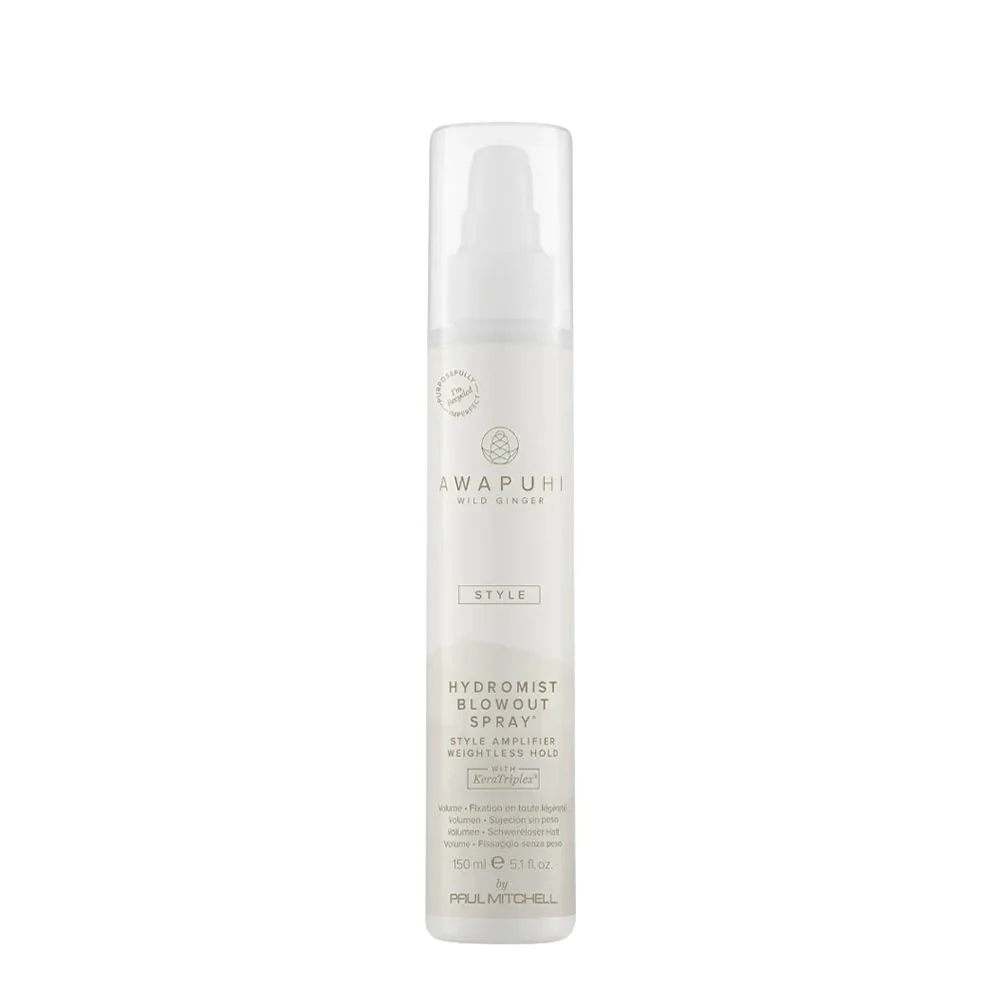 Paul Mitchell Awapuhi Wild Ginger Hydromist Blowout Spray 150ml - spray volumizzante