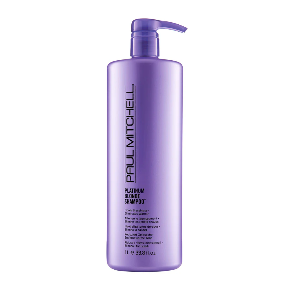 Paul Mitchell Platinum Blonde Shampoo 1000ml - shampoo capelli biondi, grigi, bianchi