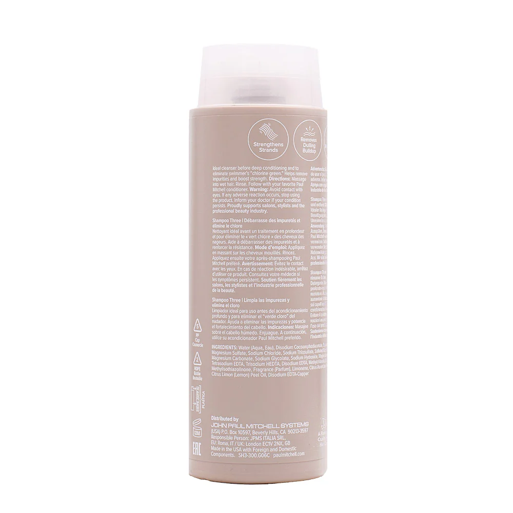 Paul Mitchell Clarify Shampoo Three 300ml - shampoo purificante - Image 2