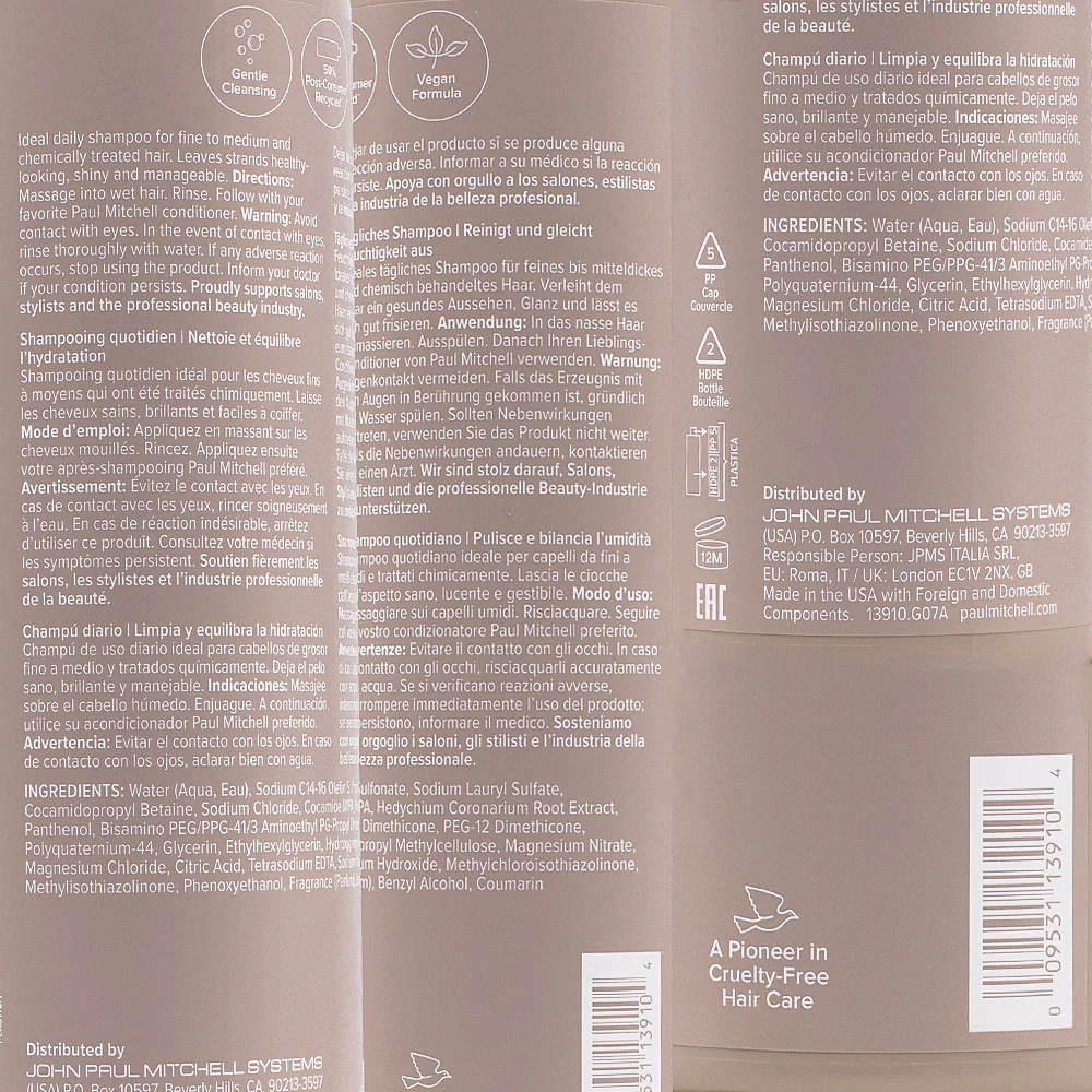 Paul Mitchell  Shampoo One 1000ml - shampoo quotidiano - Image 2
