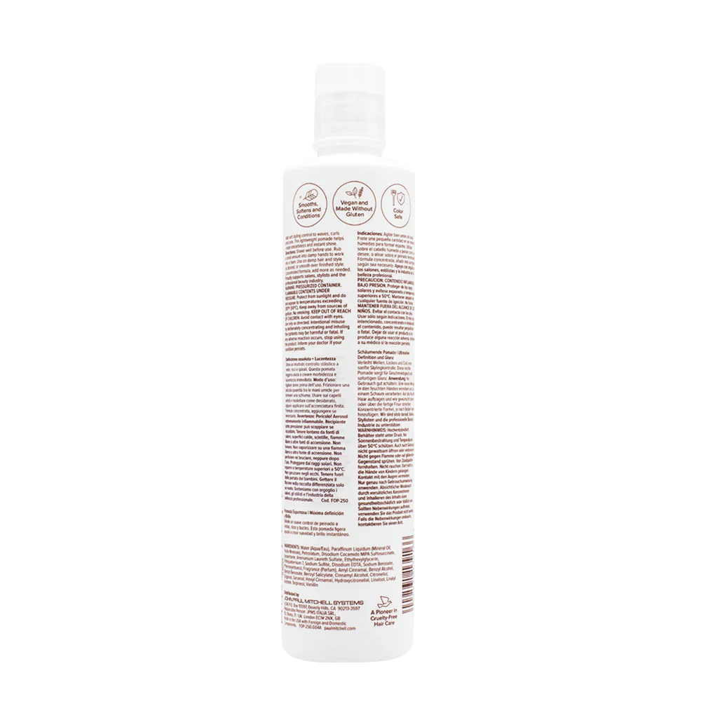 Paul Mitchell Curl Foaming Pomade 250ml - pomata idratante capelli ricci - Image 2