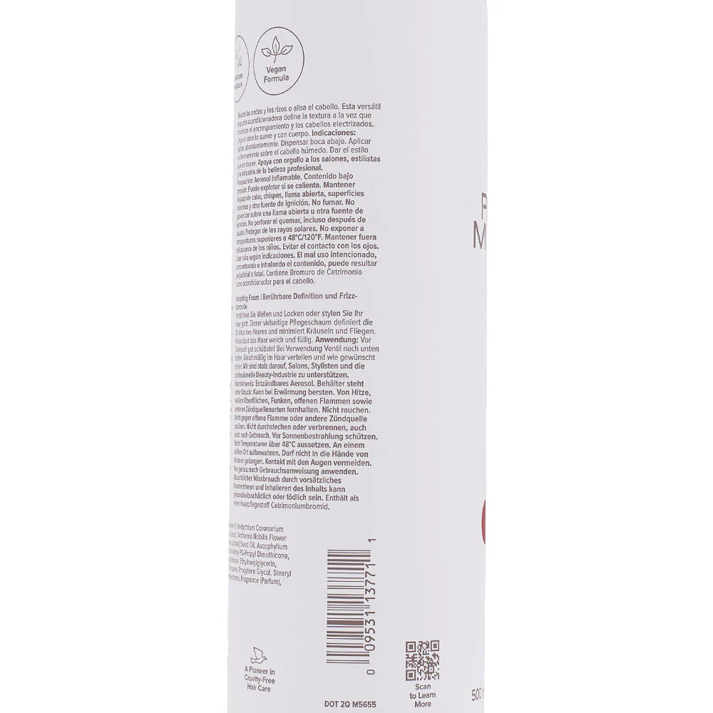 Paul Mitchell Flexible Hold Sculpting Foam 500ml - schiuma modellante idratante - Image 3