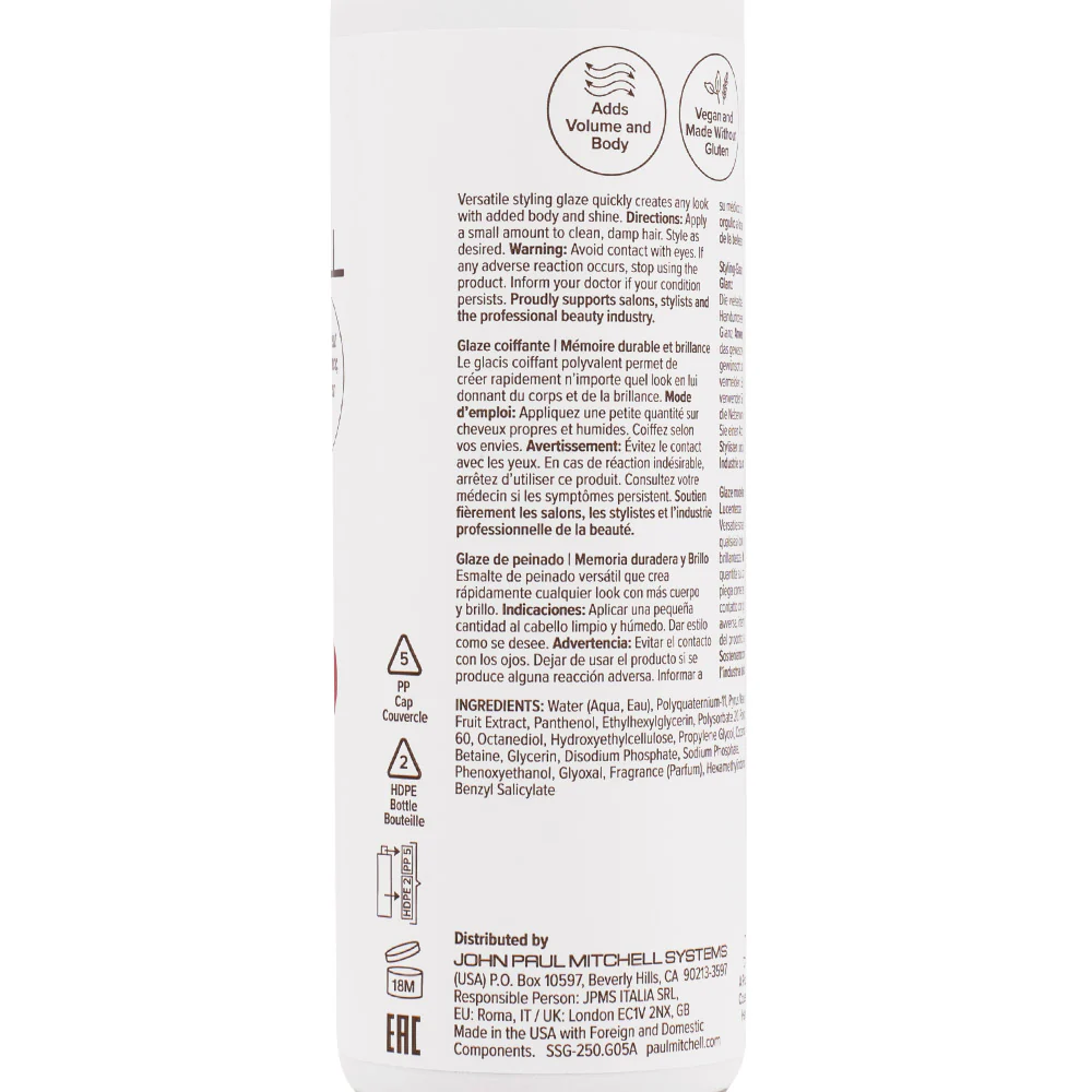 Paul Mitchell Flexible Hold Super Sculpt Styling Glaze 250ml - fluido modellante - Image 2