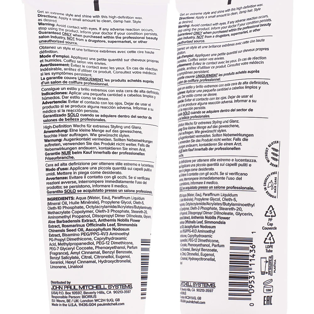Paul Mitchell Flexible Style Wax Works 200ml – gel definizione e lucentezza - Image 2