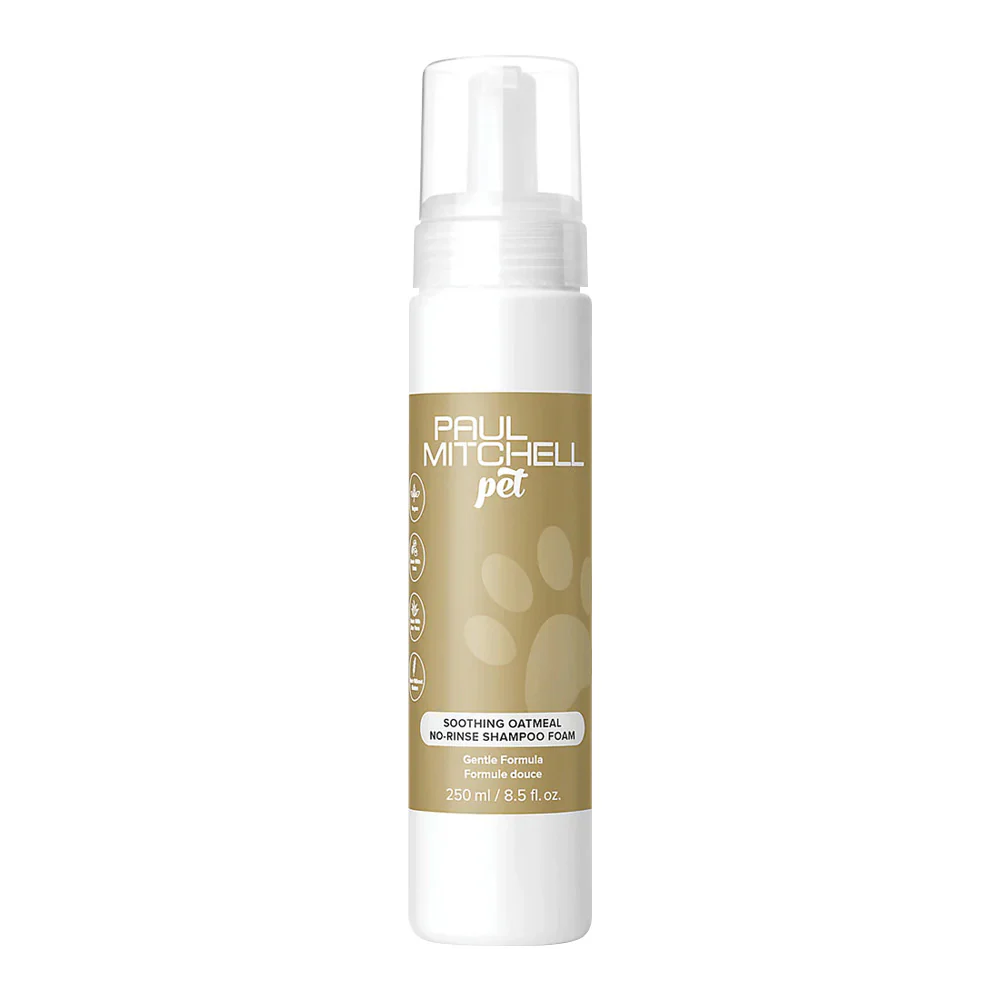 Paul Mitchell Pet Soothing Oatmeal No-Rinse Shampoo Foam 250ml - shampoo in mousse lenitivo