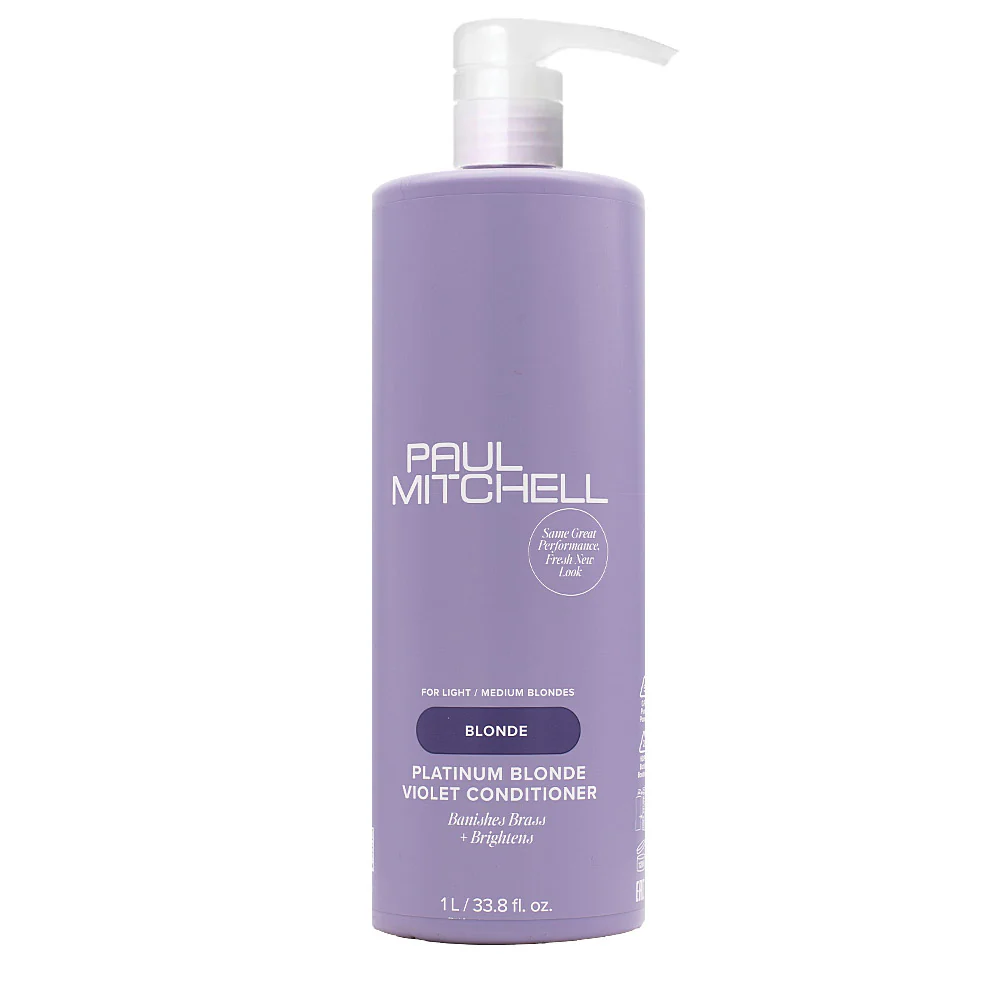 Paul Mitchell Platinum Blonde Violet Conditioner 1000ml - balsamo capelli biondi