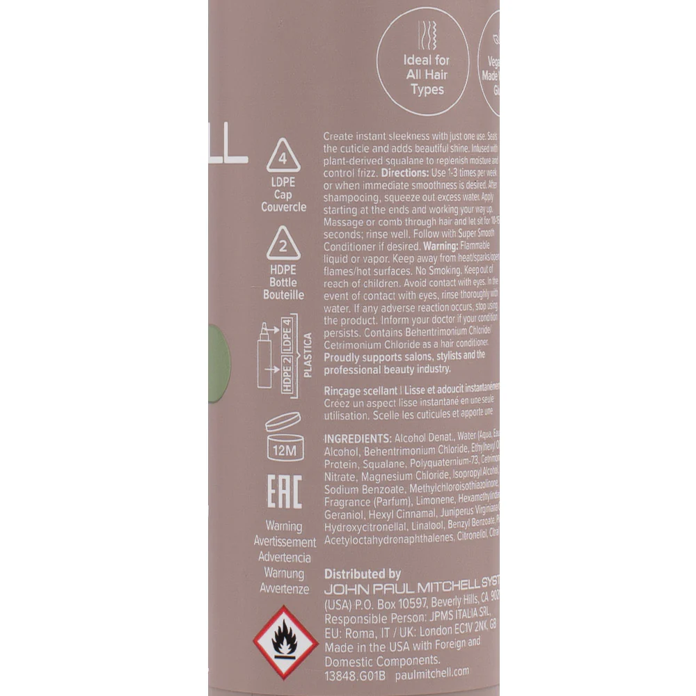 Paul Mitchell Smooth Sealing Rinse 150ml - trattamento con risciacquo anticrespo - Image 2