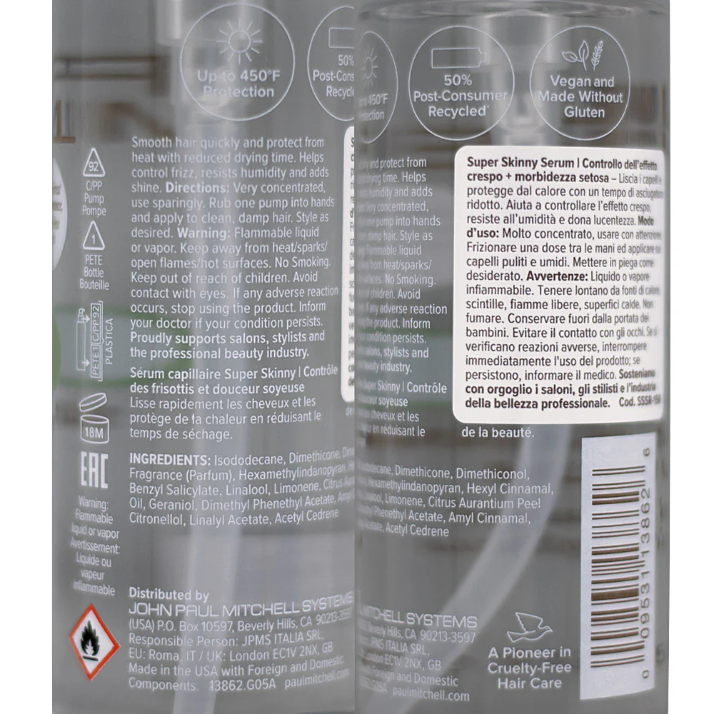 Paul Mitchell Smooth Super Skinny Serum 150ml - siero lisciante - Image 2