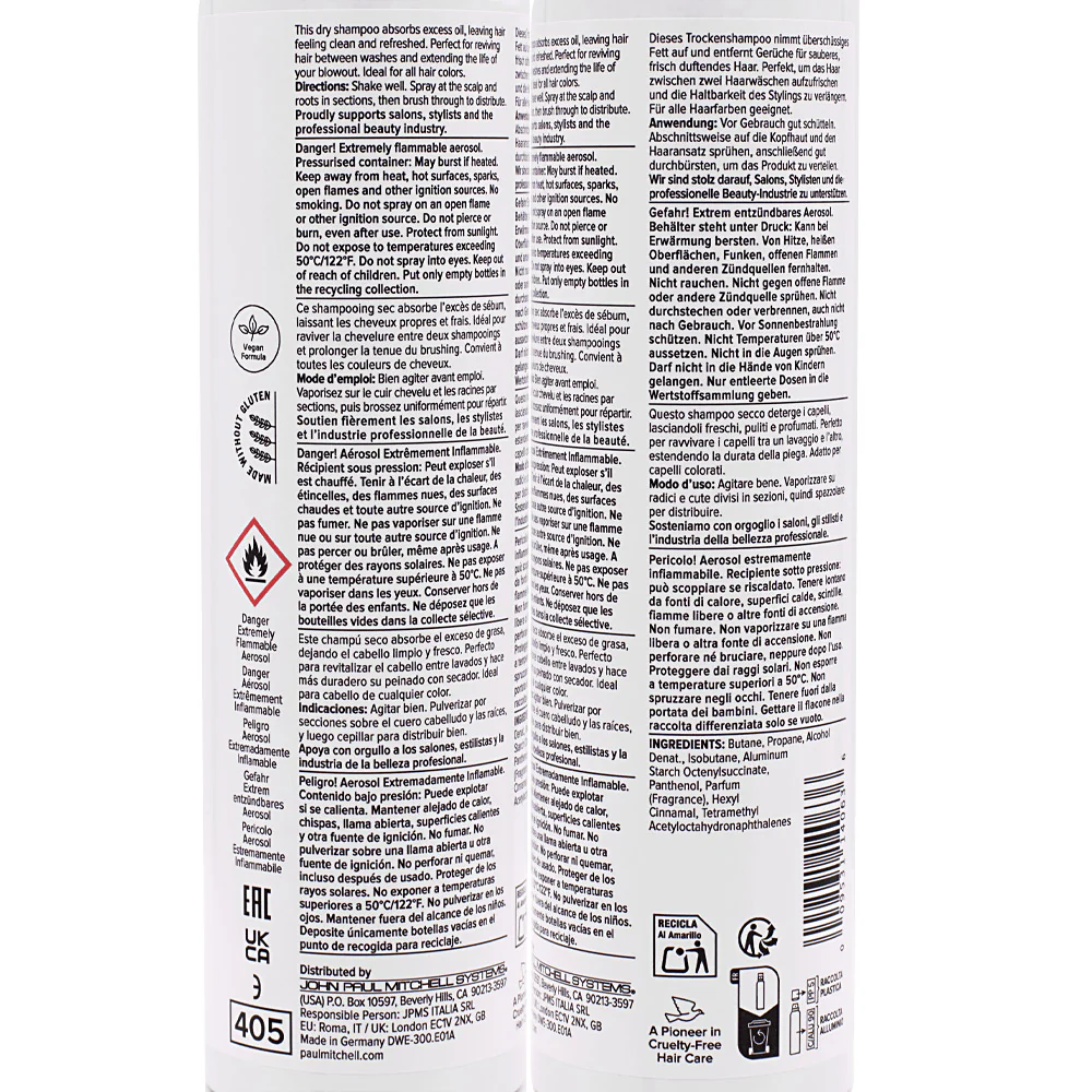 Paul Mitchell Soft Style Dry Wash 300ml - shampoo secco - Image 2
