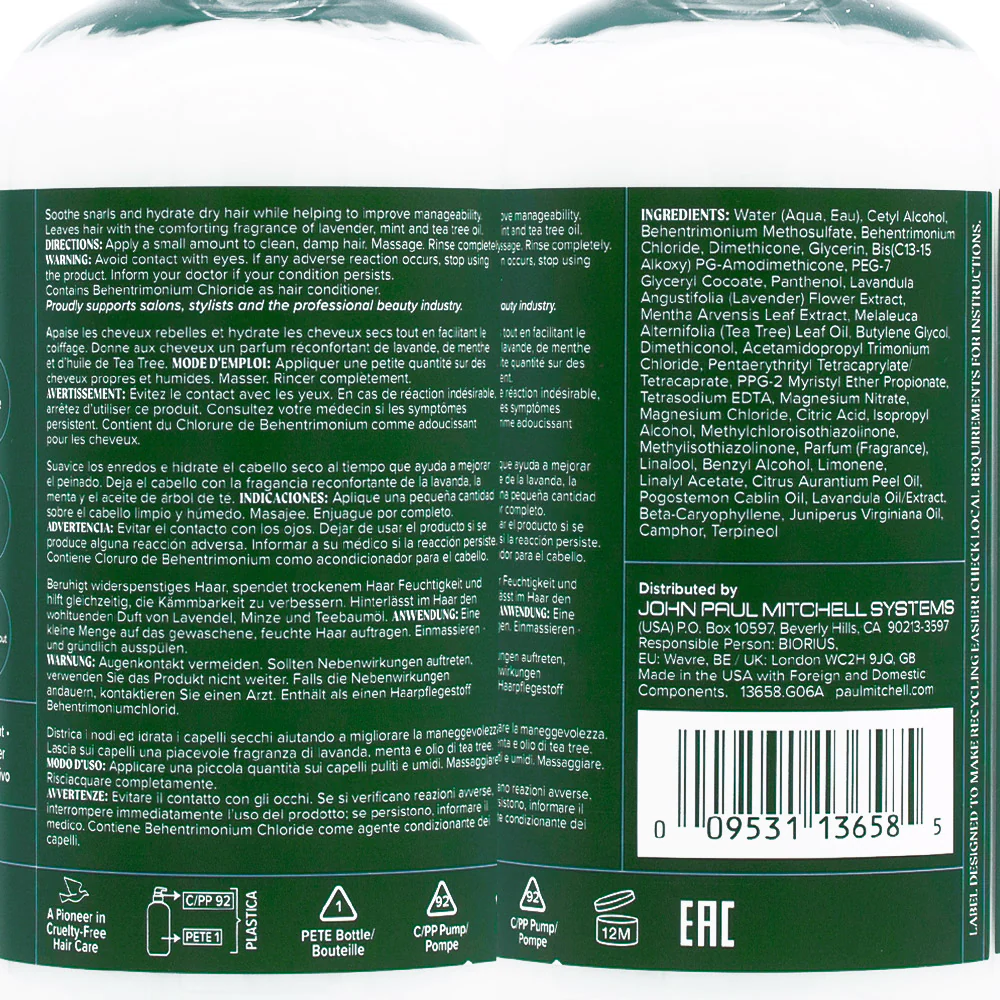 Paul Mitchell Tea Tree Lavender Mint Conditioner 300ml – balsamo idratante e lenitivo - Image 2