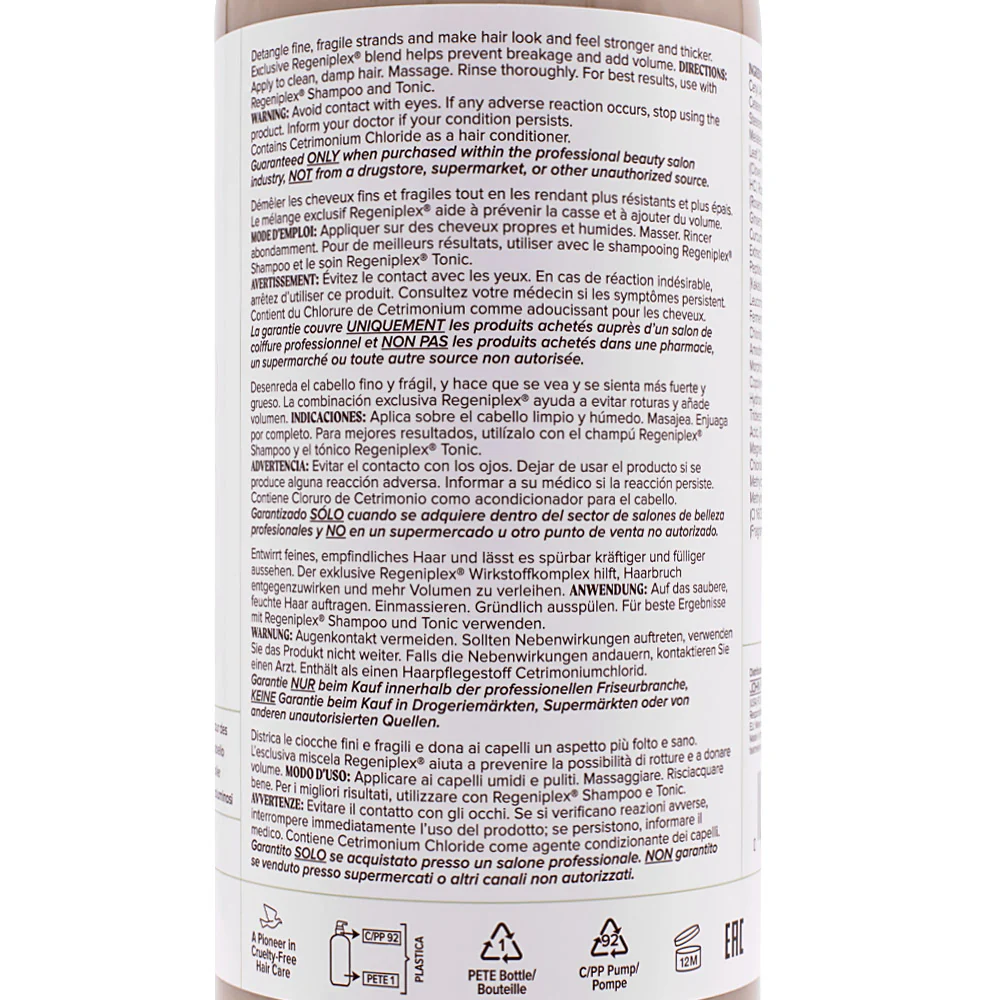 Paul Mitchell Tea Tree Scalp Care Regeniplex Conditioner 1000ml - balsamo idratante capelli fini - Image 2