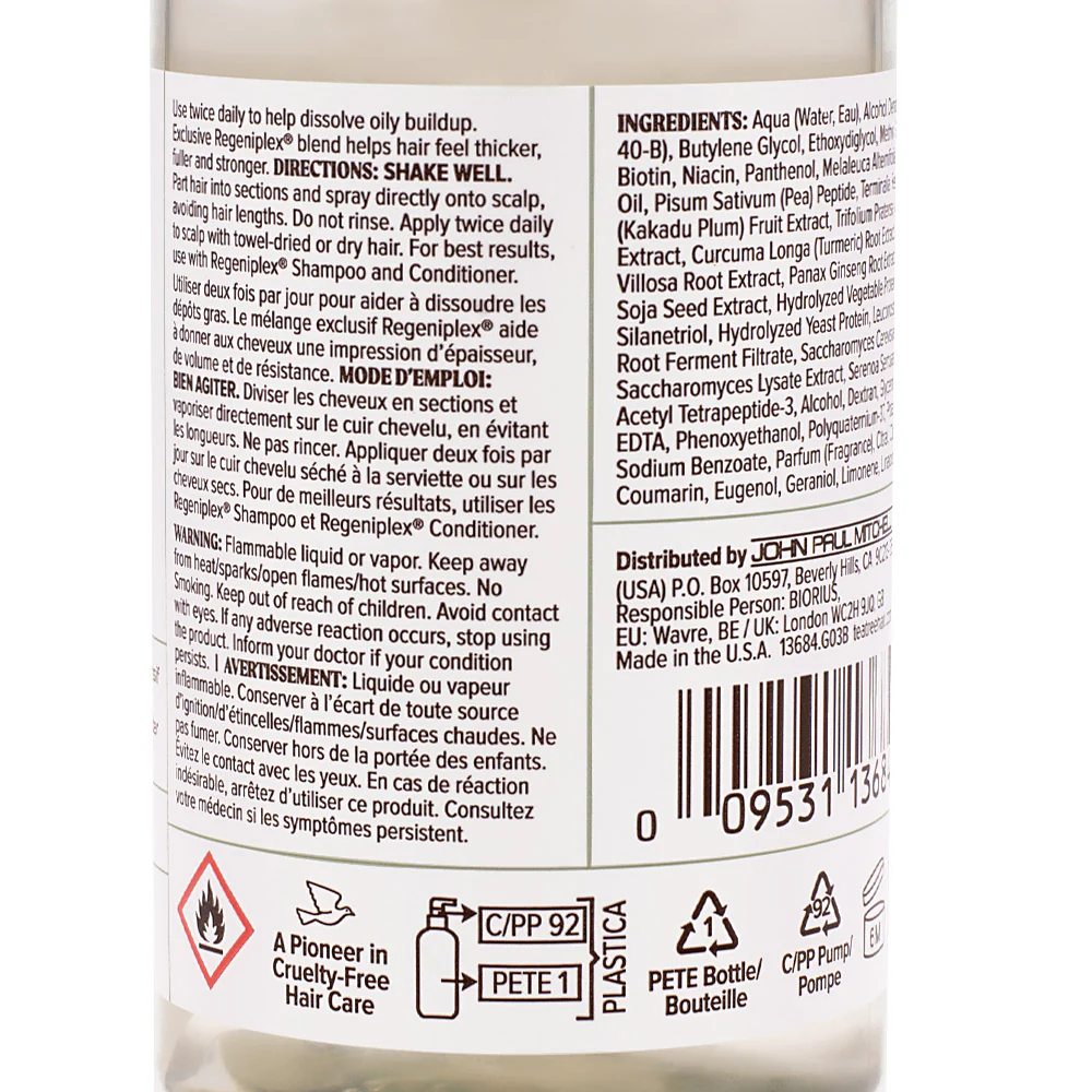 Paul Mitchell Tea Tree Scalp Care Regeniplex Tonic 100ml  - rivitalizzante cutaneo intensivo - Image 3