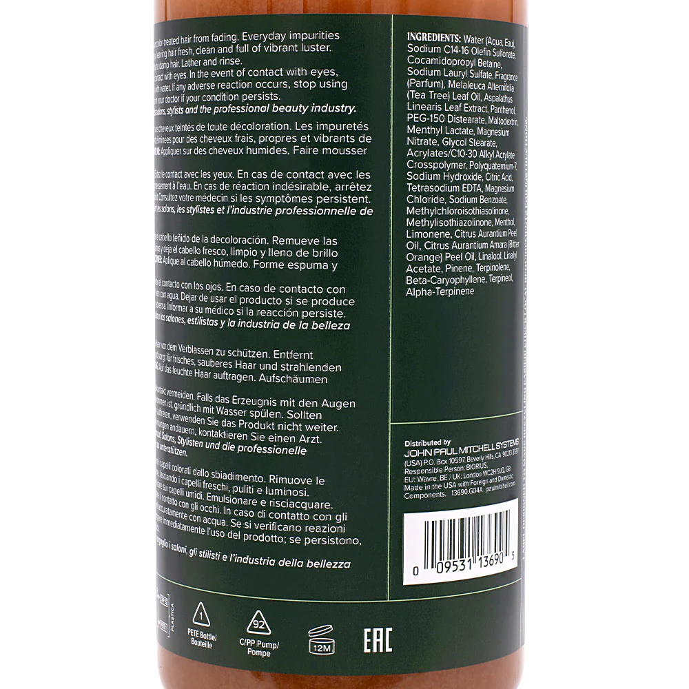 Paul Mitchell Tea Tree Special Color Protecting Shampoo 1000ml - shampoo protezione colore - Image 2
