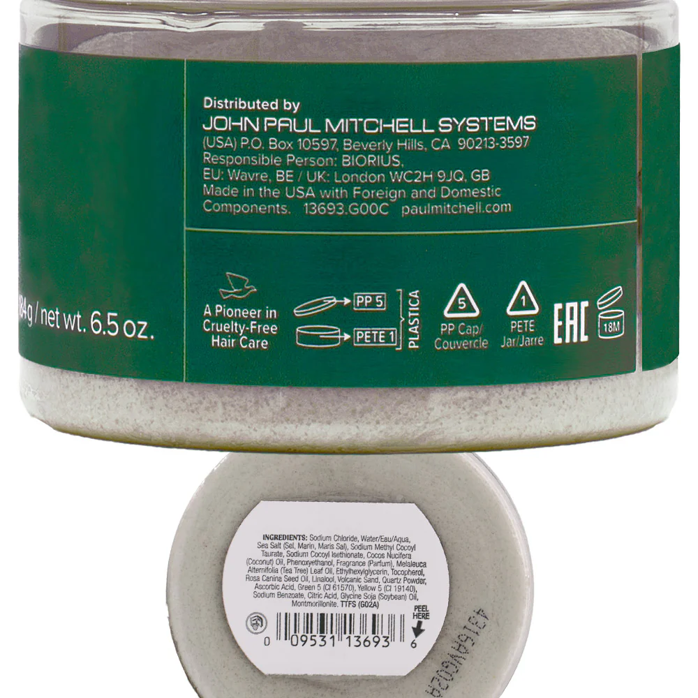 Paul Mitchell Tea Tree Special Detox Foaming Salt Scrub 184gr - scrub esfoliante e purificante per il cuoio capelluto - Image 2