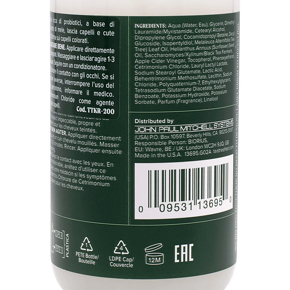 Paul Mitchell Tea Tree Special Detox Kombucha Rinse 200ml - lozione purificante - Image 2