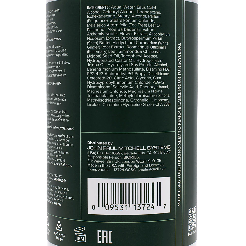 Paul Mitchell Tea Tree Special Hair And Scalp Treatment 500ml - trattamento esfoliante rinvigorente - Image 2