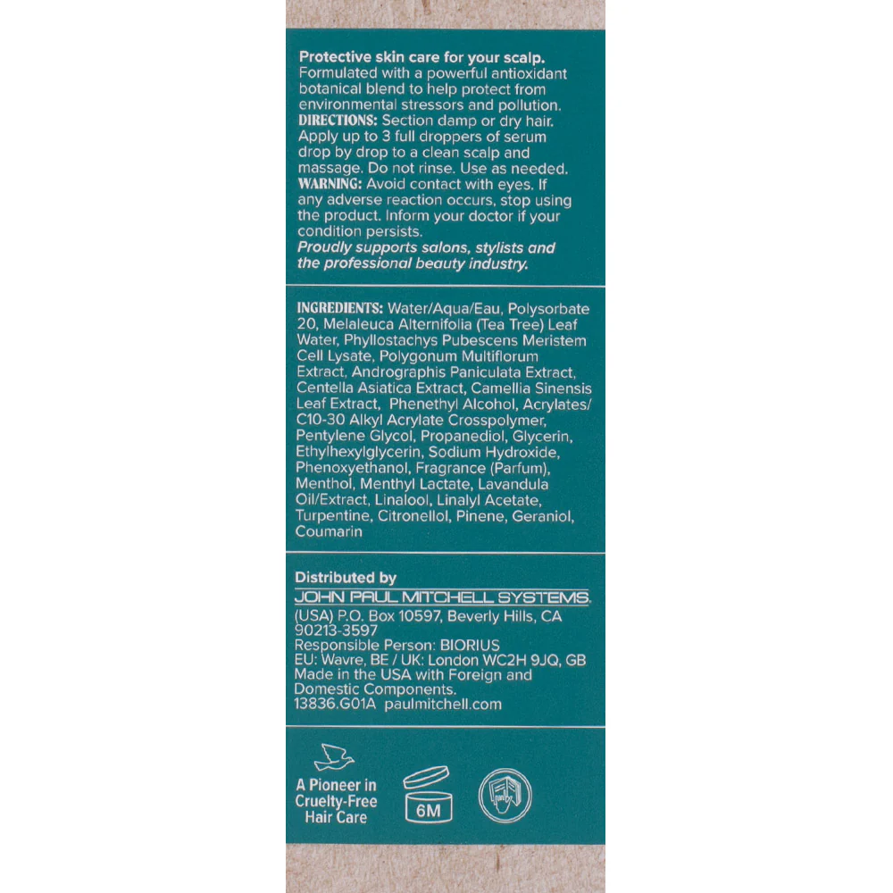 Paul Mitchell Tea Tree Special Scalp Wellness Scalp Defense Serum 55ml - protezione quotidiana del cuoio capelluto - Image 2