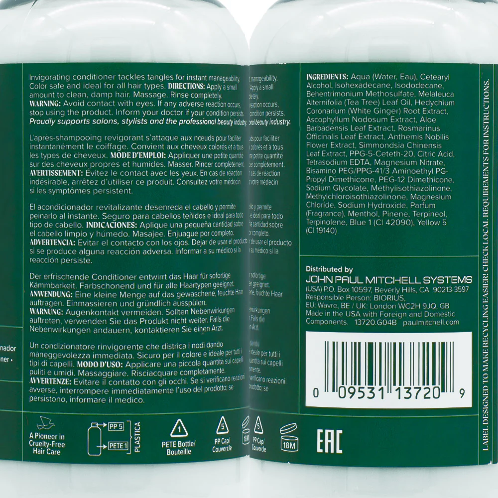 Paul Mitchell Tea Tree Special The Original Tingle Conditioner 300ml - balsamo tonificante e rinvigorente - Image 2