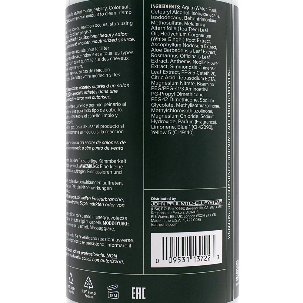 Paul Mitchell Tea Tree Special The Original Tingle Conditioner 1000ml - balsamo rinvigorente - Image 3