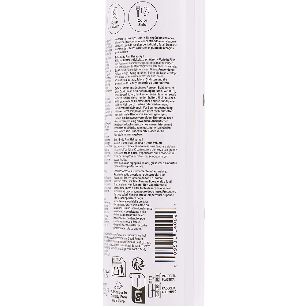 Paul Mitchell Volume Extra Body Firm Hairspray 300ml - lacca volumizzante - Image 2