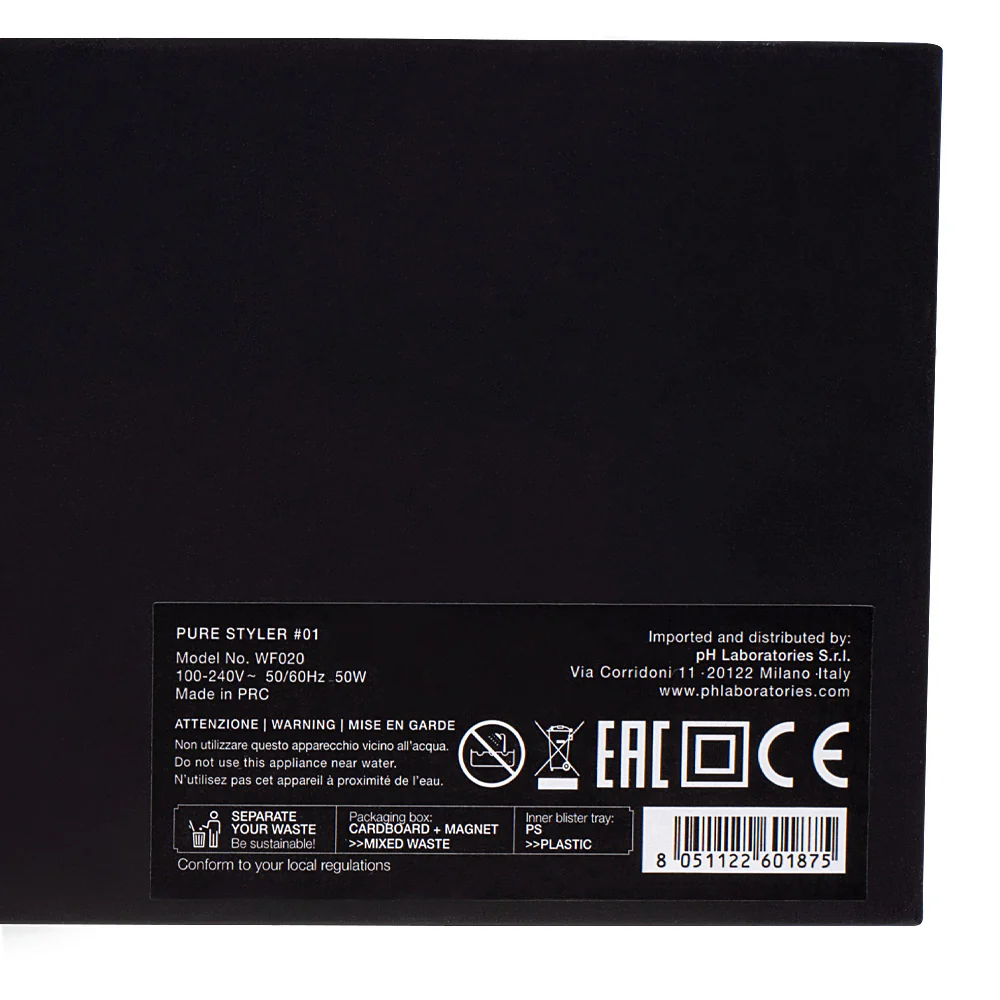 Ph Laboratories Pure Styler #01 - piastra professionale - Image 5