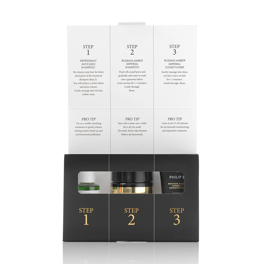 Philip B Russian Amber Discovery Kit - trattamento purificante - Image 3