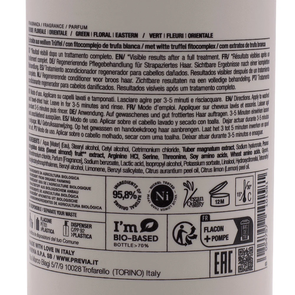 Previa Reconstruct Regenerating Conditioner 200ml - balsamo capelli danneggiati - Image 2