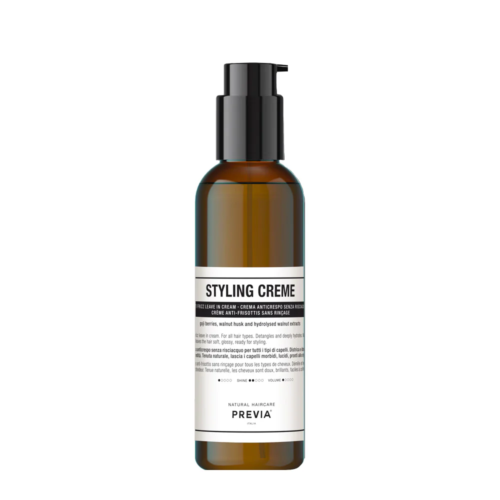 Previa Styling Creme Anti-frizz Leave-in Cream 200ml - crema anticrespo senza risciacquo