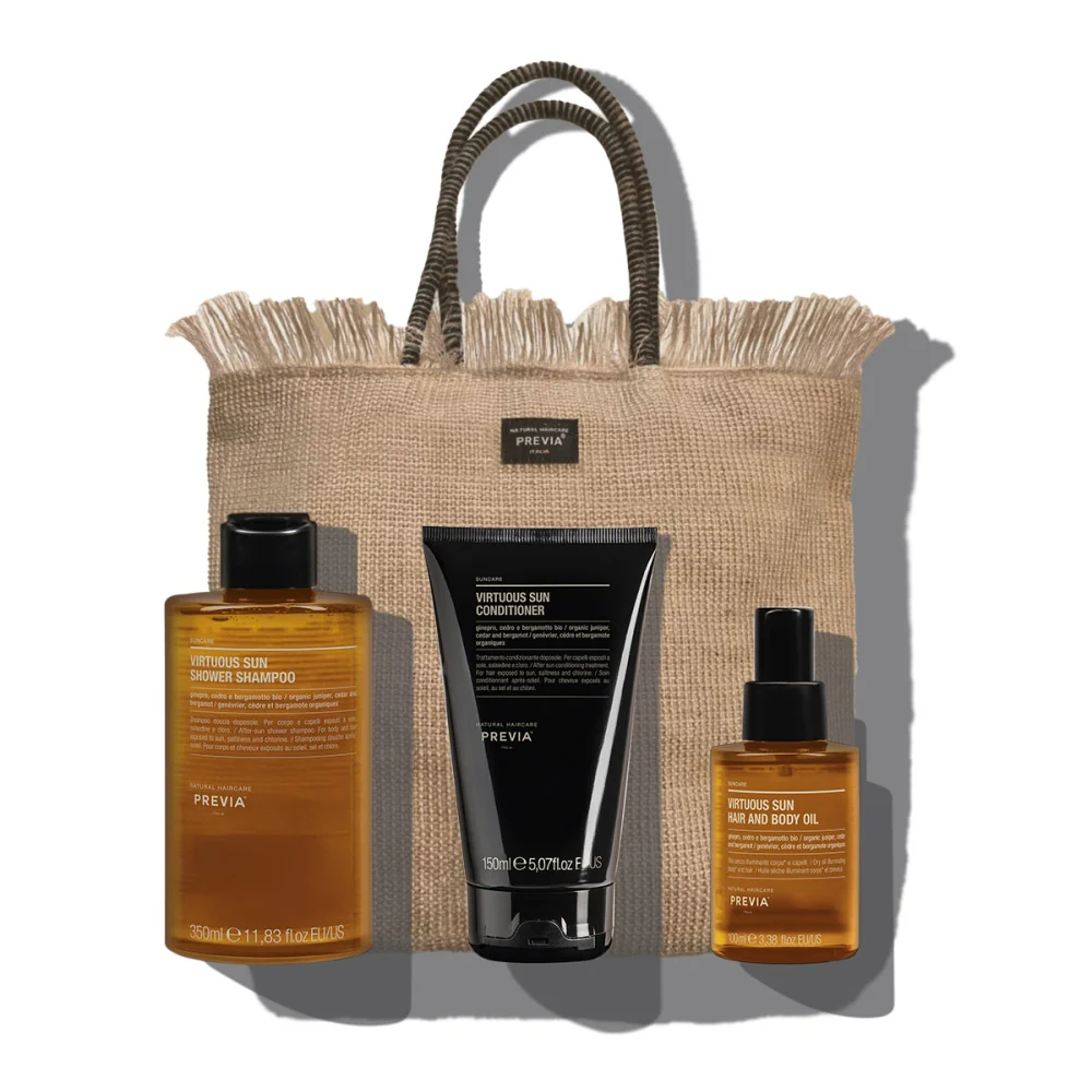 Previa Virtuous Sun Summer Kit + Summer Bag OMAGGIO - Image 2