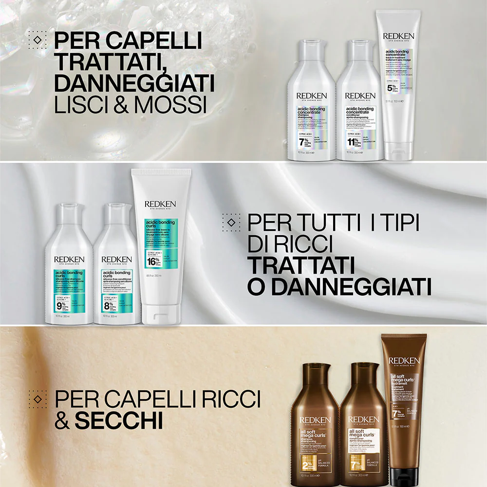 Redken ABC Curls Conditioner 300ml - balsamo per capelli ricci danneggiati - Image 8