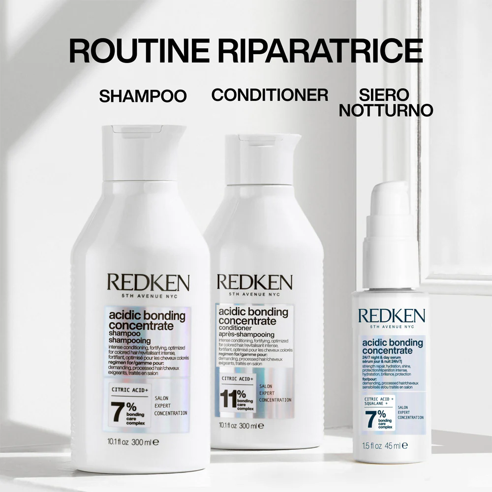 Redken Acidic Bonding Concentrate 24/7 Night & Day Serum 45ml - siero capelli danneggiati e trattati - Image 7