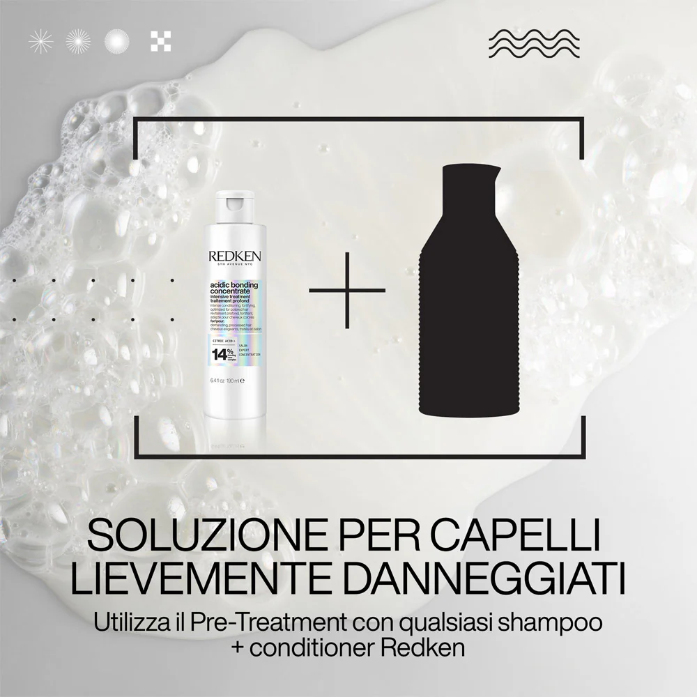 Redken Acidic Bonding Concentrate Pre Treatment 190ml - trattamento pre shampoo per capelli danneggiati - Image 3