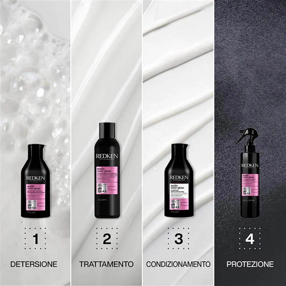 Redken Acidic Color Gloss Leave-In Treatment 190ml - trattamento leave-in capelli colorati - Image 8