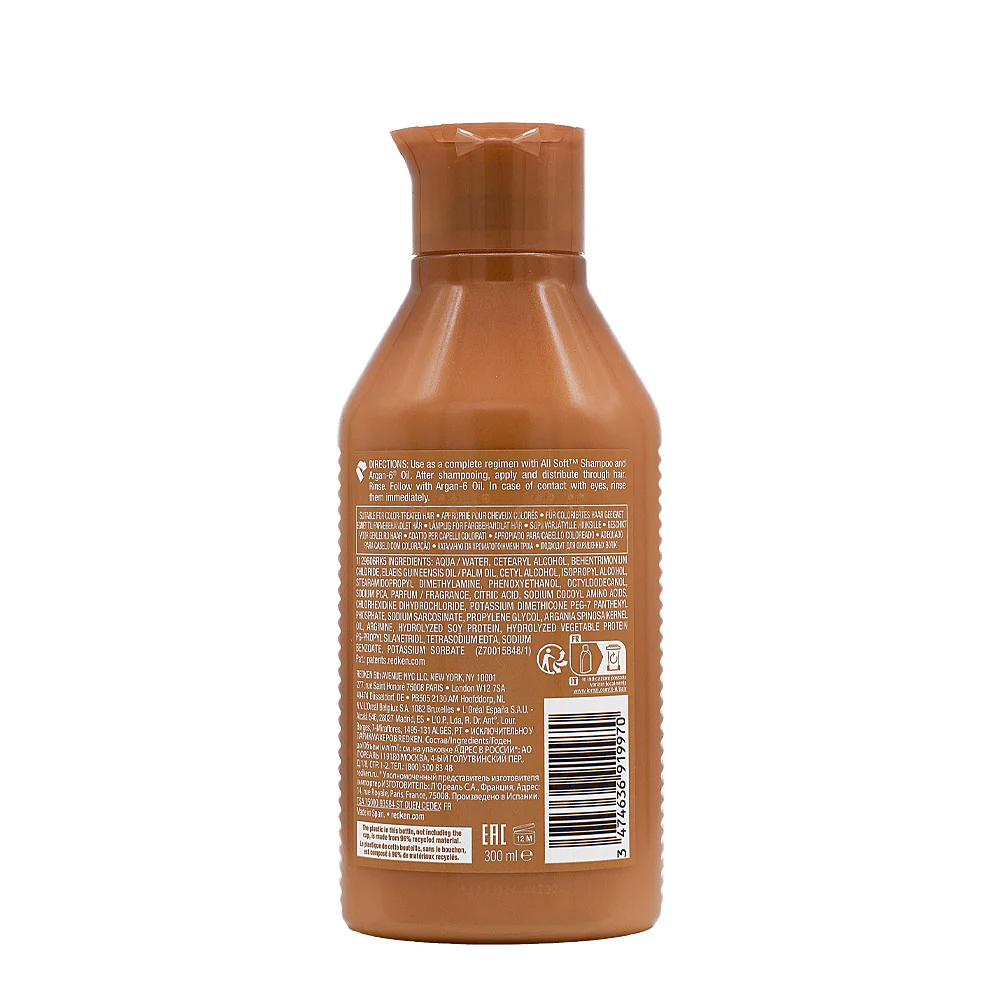 Redken All Soft Conditioner 300ml - balsamo idratante per capelli secchi - Image 3
