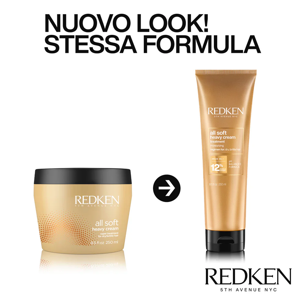 Redken All Soft Heavy Cream Treatment 250ml - maschera per capelli secchi - Image 5
