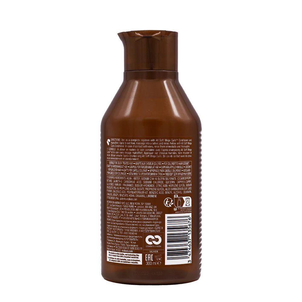 Redken All Soft Mega Curls Shampoo 300ml - shampoo per capelli ricci e secchi - Image 5