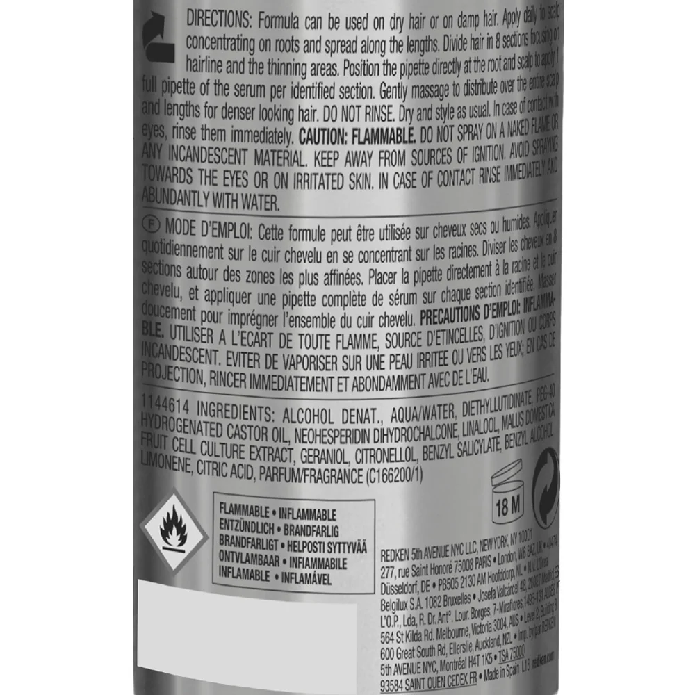 Redken Stemoxydine 5% Thickening Treatment 90ml - siero densificante capelli - Image 4