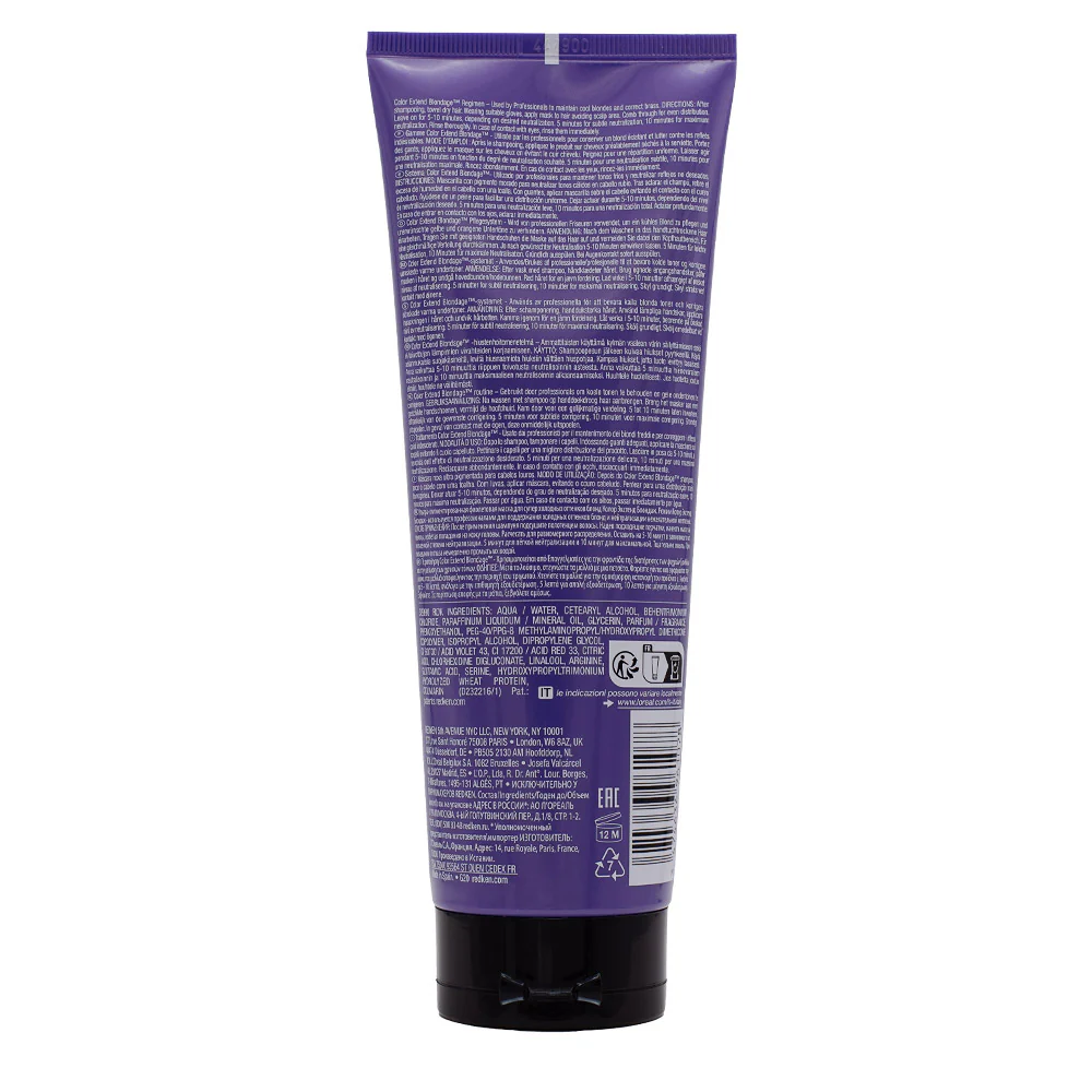 Redken Color Extend Blondage Express Anti-Brass Mask 250ml - maschera antigiallo - Image 5
