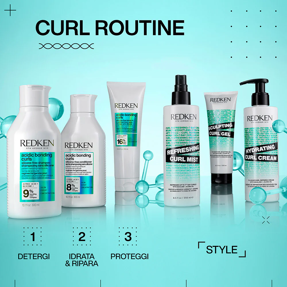 Redken Curls Stylers Refreshing Curl Mist 250ml - spray rivitalizzante capelli ricci - Image 8