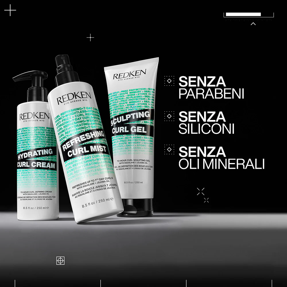 Redken Curls Stylers Sculpting Curl Gel 250ml - gel definizione per capelli ricci - Image 5