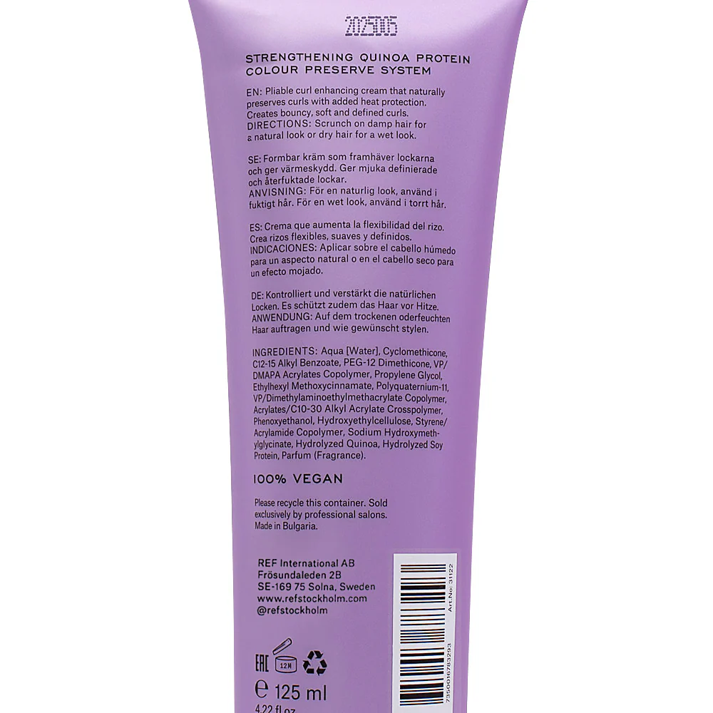 Stockholm Sweden Ref Curl Power N°244 125ml - crema definizione capelli ricci - Image 2
