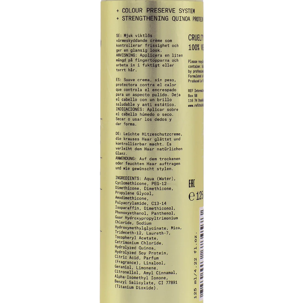 Stockholm Sweden Ref Stay Smooth N°241 125ml - crema protezione calore anticrespo - Image 3