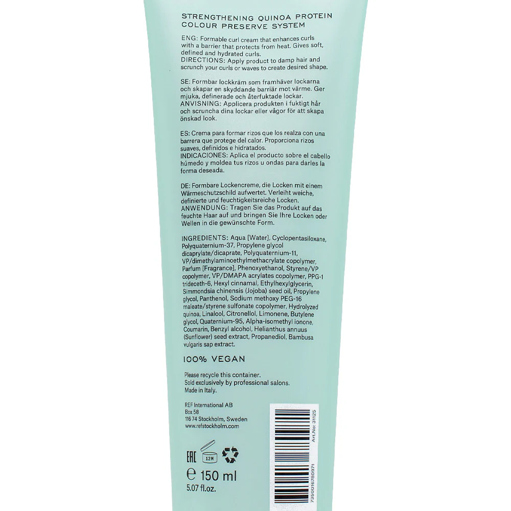 Stockholm Sweden Ref Curl Cream N°244 150ml - crema definizione ricci - Image 2