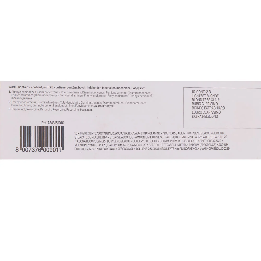 Revlon Color Sublime By Revlonissimo  n 10 75ml - tinta permanente senza ammoniaca - Image 2