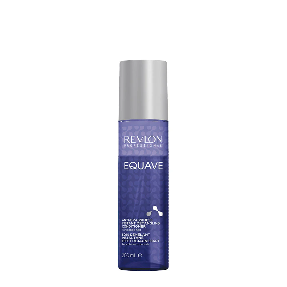 Revlon Equave Anti-Brassiness Instant Detangling Conditioner 200ml - balsamo leave-in antigiallo