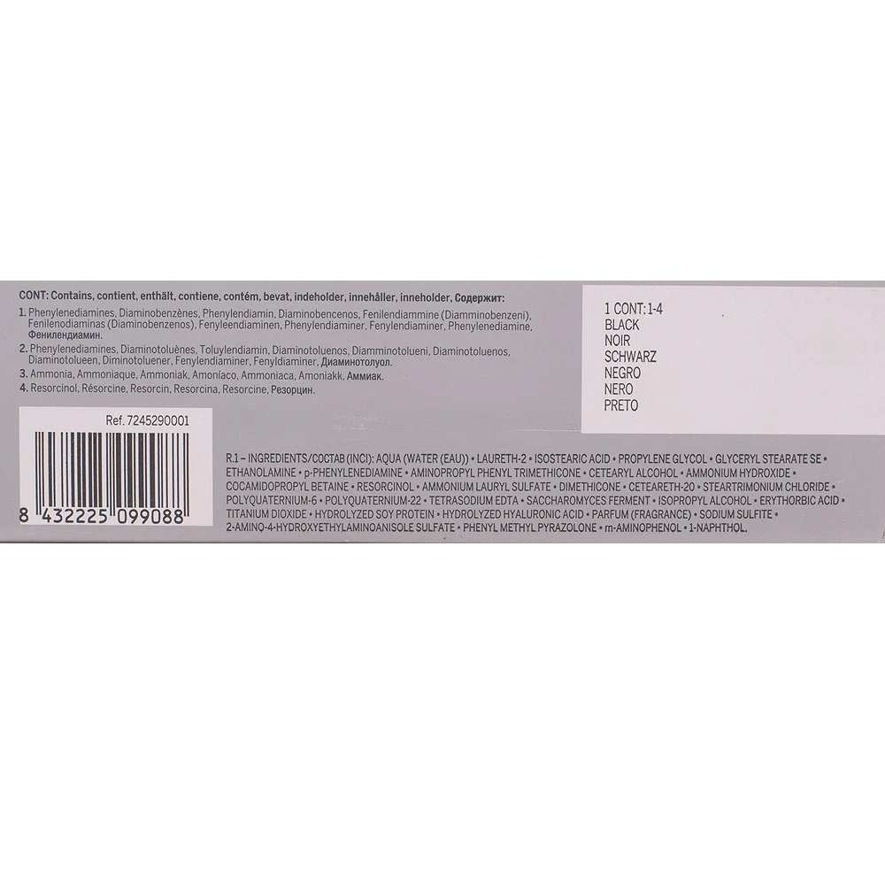 Revlon Professional Revlonissimo Colorcosmetique 1 Black 60ml  - colorazione permanente - Image 2