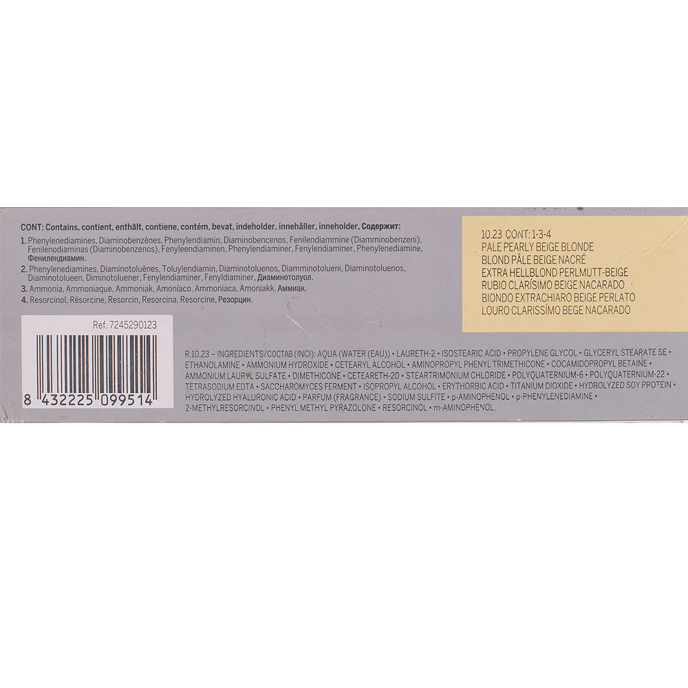 Revlon Professional Revlonissimo Colorcosmetique 10.23 Pale Pearly Beige Blonde 60ml - colorazione permanente - Image 2