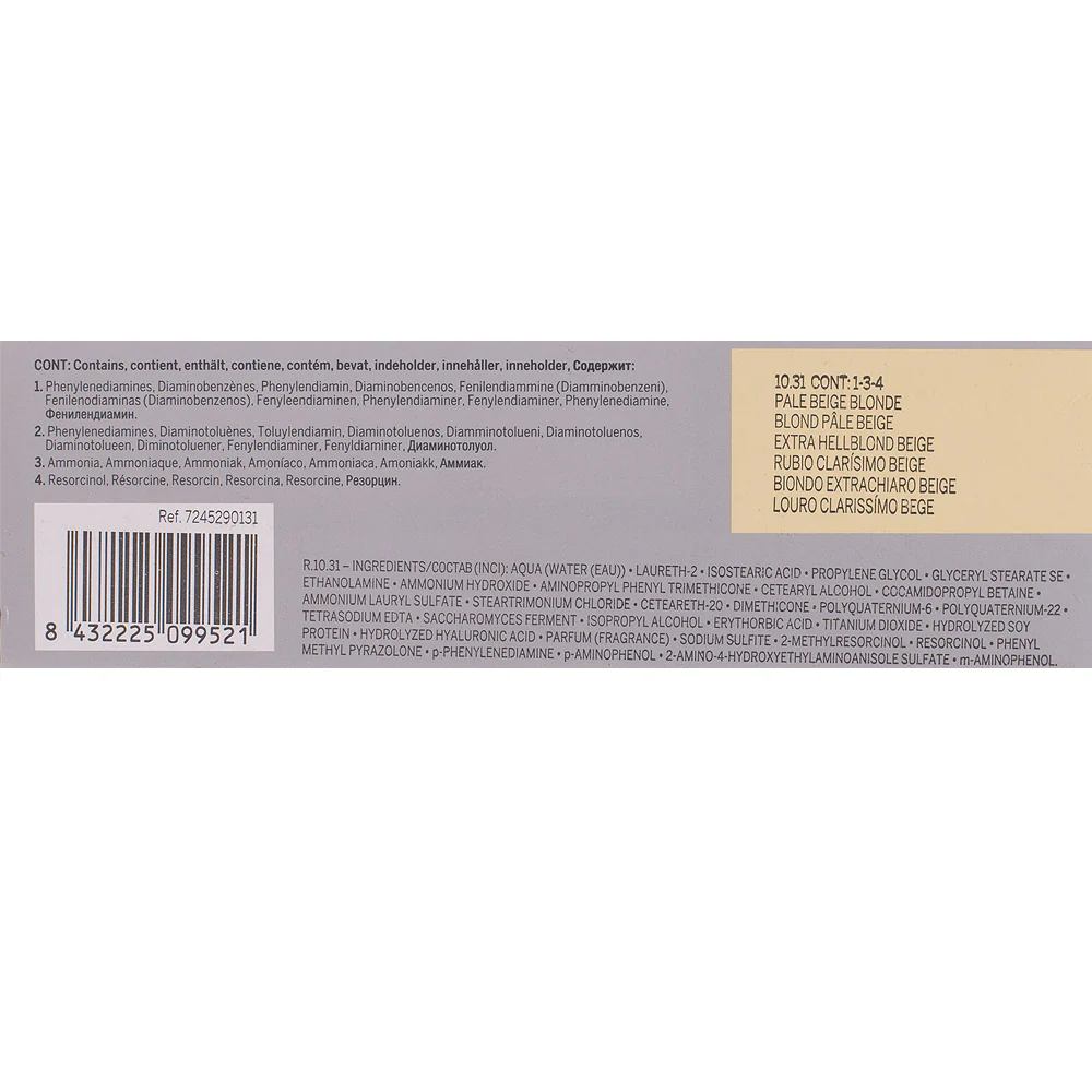 Revlon Professional Revlonissimo Colorcosmetique 10.31 Pale Beige Blonde 60ml - colorazione permanente - Image 2