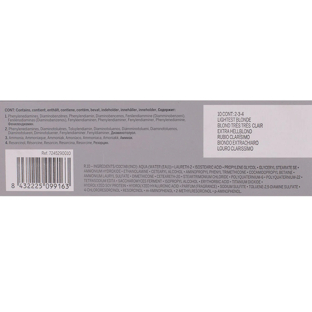 Revlon Professional Revlonissimo Colorcosmetique 10 Lightest Blonde 60ml - colorazione permanente - Image 2